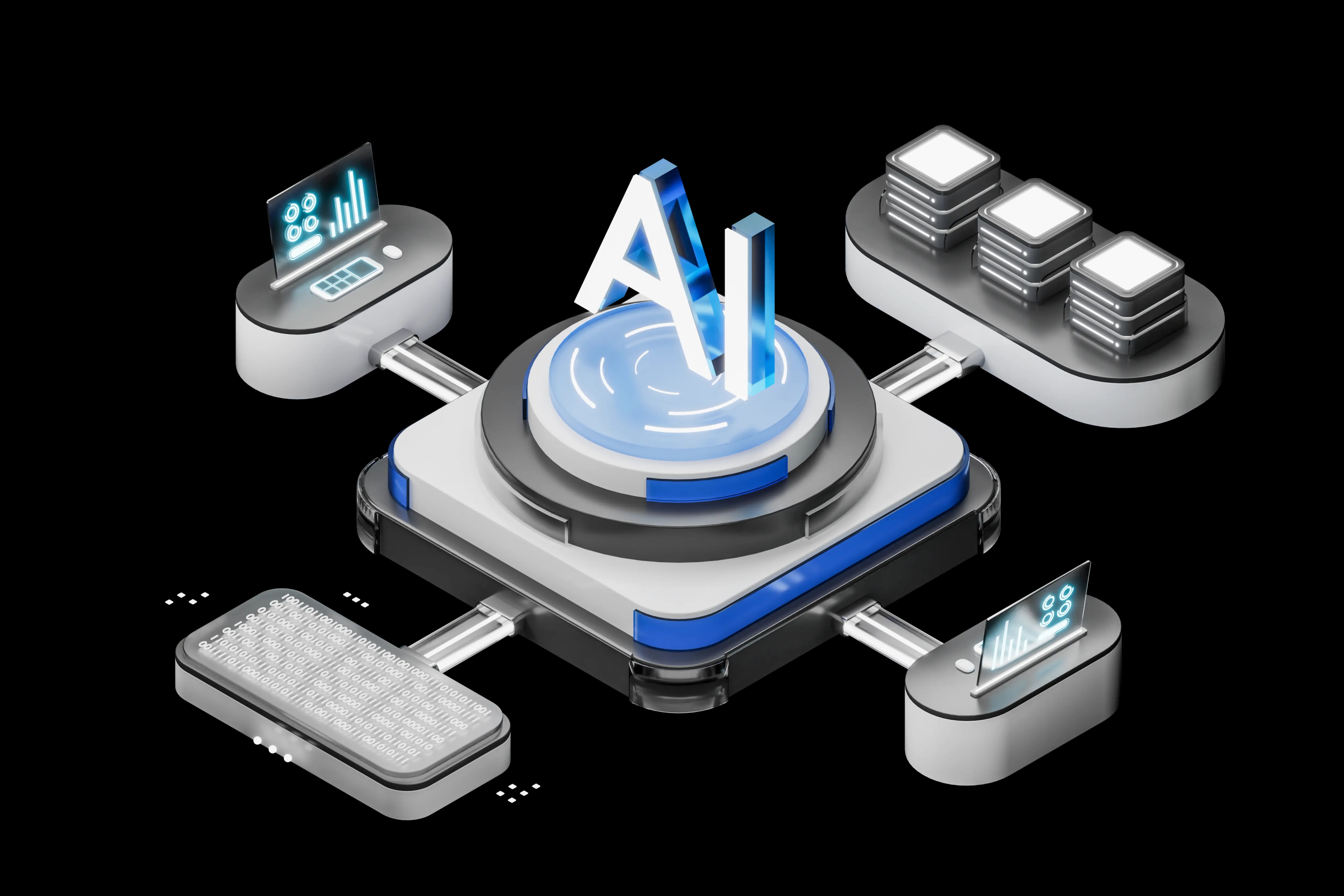 AI analytics icon