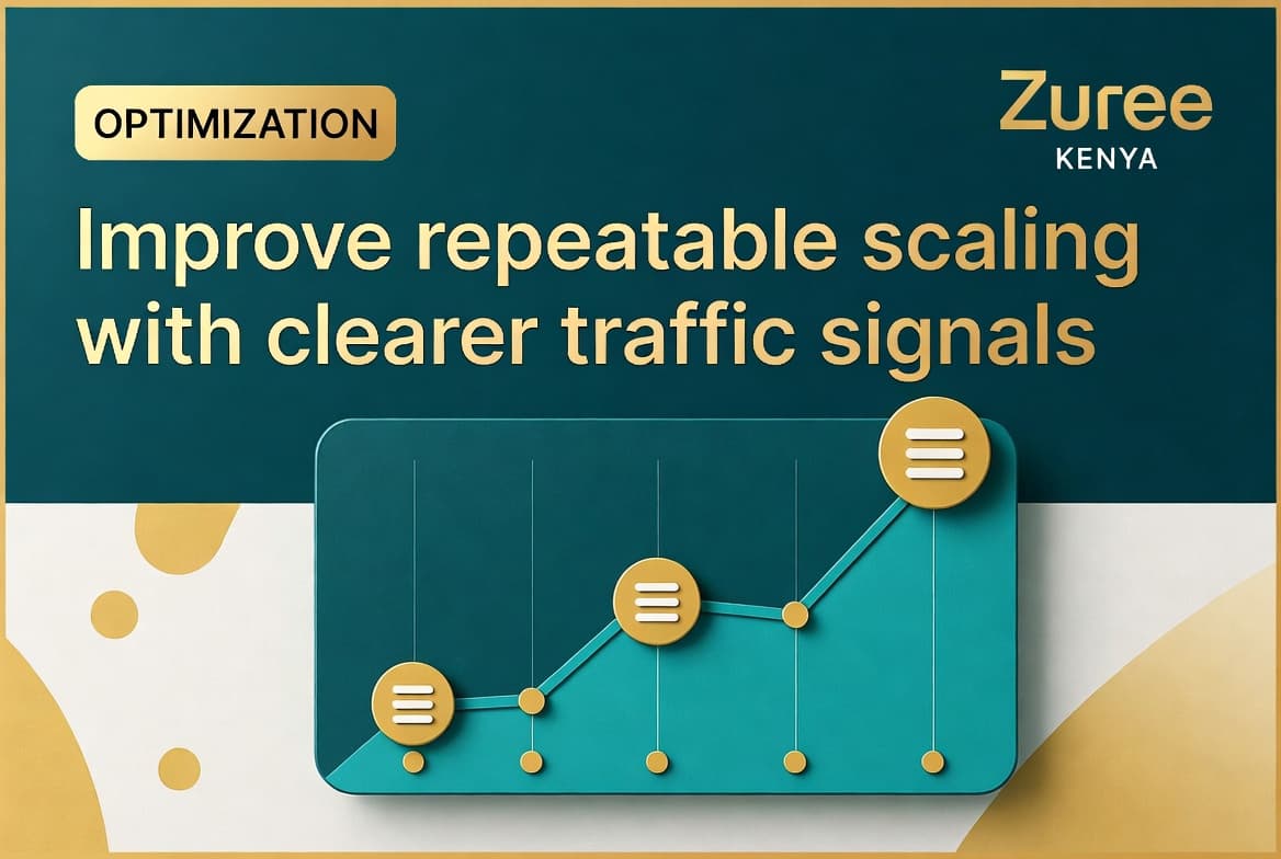 Improve repeatable scaling with clearer traffic signals